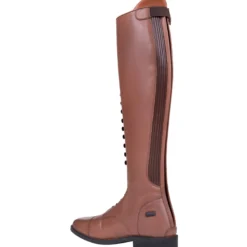 Reitstiefel Damen Hailey Adult, Lederreitstiefel, Braun