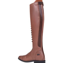 Reitstiefel Damen Hailey Adult, Lederreitstiefel, Braun