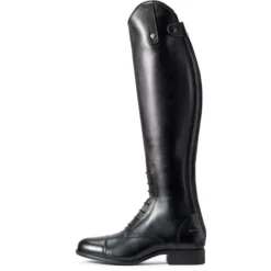 Reitstiefel Damen Heritage Contour II Field Zip, Lederreitstiefel, Schwarz