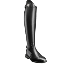 Reitstiefel Damen Marilyn, Lederreitstiefel, Schwarz