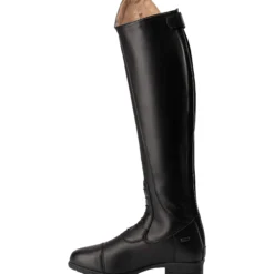 Reitstiefel Damen Nova Tall Vegan, Lederimitat, Schwarz