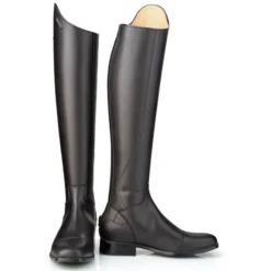 Reitstiefel Discover, Lederreitstiefel, Damen, Herren, Schwarz