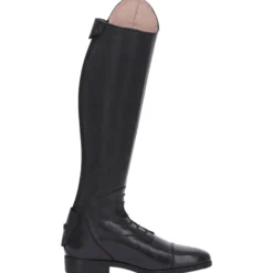 Reitstiefel Eclipse, Lederreitstiefel, Damen, Herren, Schwarz