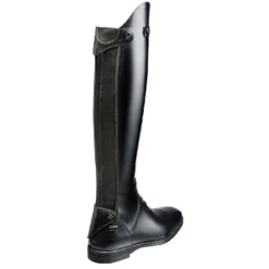 Reitstiefel Galileo, Lederreitstiefel, Damen, Herren, Schwarz