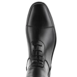 Reitstiefel Galileo, Lederreitstiefel, Damen, Herren, Schwarz