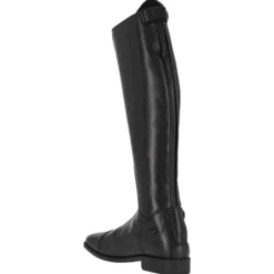 Reitstiefel Herren Hugo, Lederreitstiefel, Schwarz