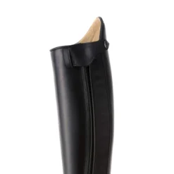 Reitstiefel Italo 02, Lederreitstiefel, Damen, Herren, Smooth Black