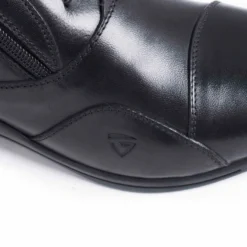 Reitstiefel Jupiter, Lederreitstiefel, Damen, Herren, Schwarz