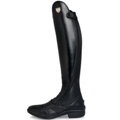 Reitstiefel Jupiter, Lederreitstiefel, Damen, Herren, Schwarz