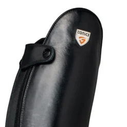 Reitstiefel Jupiter, Lederreitstiefel, Damen, Herren, Schwarz