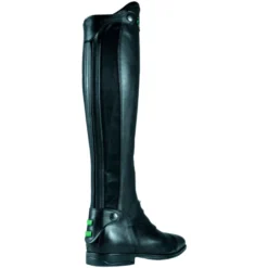 Reitstiefel Kent Vegan Boots aus Mikrofaser, Damen, Herren, Schwarz