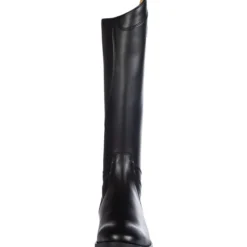 Reitstiefel Kinder Aberdeen, Kunstleder, Schwarz