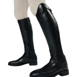 Reitstiefel Kinder Field, Lederreitstiefel, Black