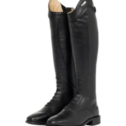 Reitstiefel Kinder Field, Lederreitstiefel, Black