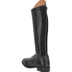 Reitstiefel Kinder Lucky Start Junior, Lederreitstiefel, Schwarz