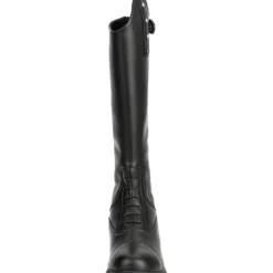Reitstiefel Kinder Nova Kids Fun Glitter, Lederimitat, Schwarz