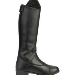 Reitstiefel Kinder Nova Kids Fun Glitter, Lederimitat, Schwarz