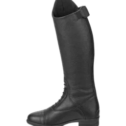 Reitstiefel Kinder Nova Kids Fun Leather, auswechselbare Design-Patches, Schwarz