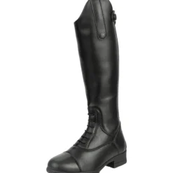 Reitstiefel Kinder Nova Kids Fun, Lederimitat, Schwarz