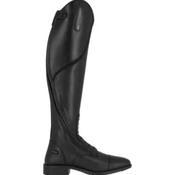 Reitstiefel Kinder Tamar Junior, Lederreitstiefel, Schwarz