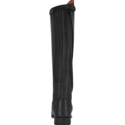 Reitstiefel Kinder Tamar Junior, Lederreitstiefel, Schwarz