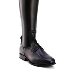 Reitstiefel Levante 02, Lederreitstiefel, Damen, Herren, Wrat Black
