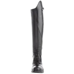 Reitstiefel Maximus, Lederreitstiefel, Damen, Herren, Schwarz