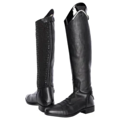 Reitstiefel Mädchen IRHWalker Glam, Schwarz
