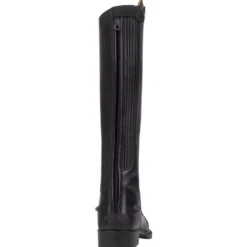 Reitstiefel Mädchen Jaimy Junior, Lederreitstiefel, Schwarz
