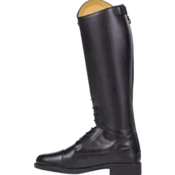 Reitstiefel Mädchen Jaimy Junior, Lederreitstiefel, Schwarz
