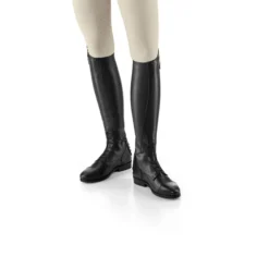 Reitstiefel Orion, Lederreitstiefel, Damen, Herren, Schwarz