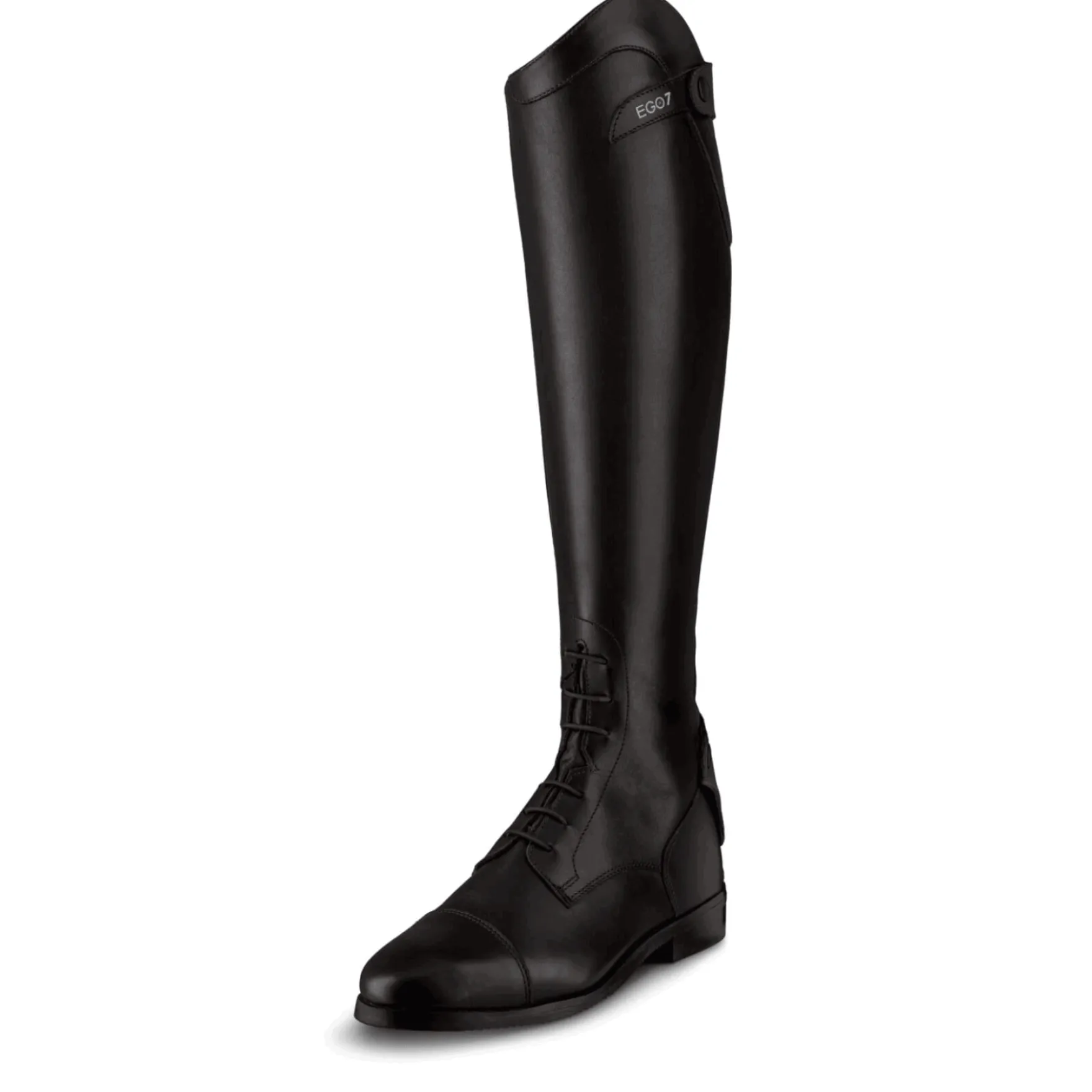 Reitstiefel Orion, Lederreitstiefel, Damen, Herren, Schwarz