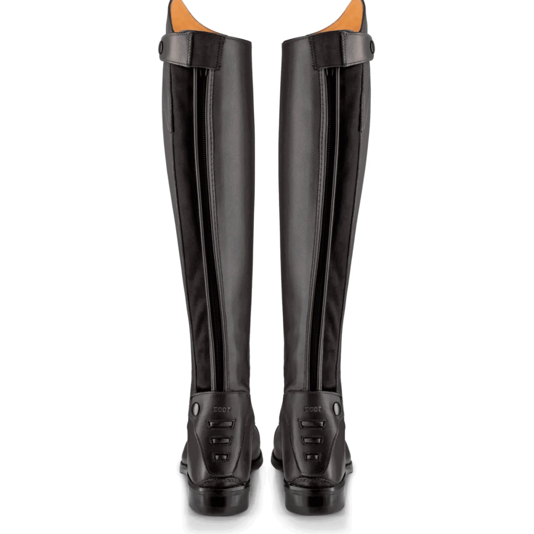 Reitstiefel Orion, Lederreitstiefel, Damen, Herren, Schwarz
