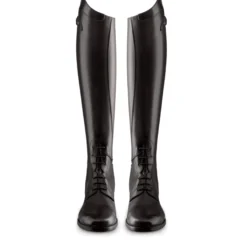 Reitstiefel Orion, Lederreitstiefel, Damen, Herren, Schwarz