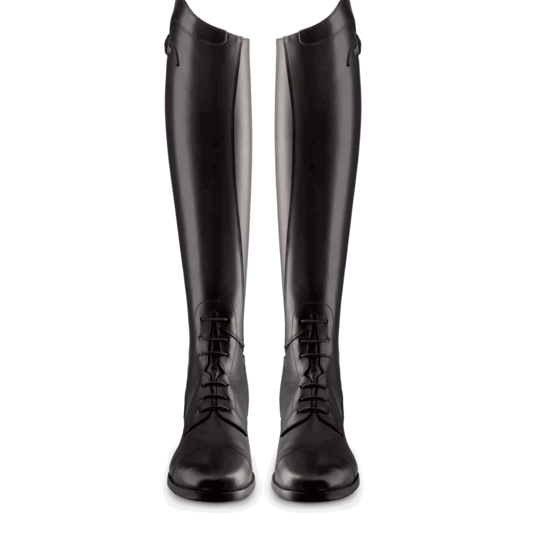 Reitstiefel Orion, Lederreitstiefel, Damen, Herren, Schwarz