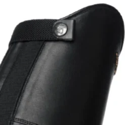 Reitstiefel Progress, Lederreitstiefel, Damen, Herren, Schwarz