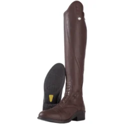 Reitstiefel Proximo, Lederreitstiefel, Damen, Herren, Braun
