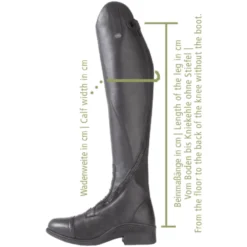 Reitstiefel Proximo, Lederreitstiefel, Damen, Herren, Braun