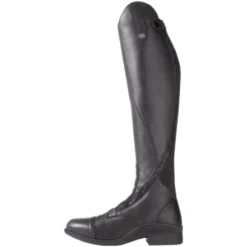 Reitstiefel Proximo, Lederreitstiefel, Damen, Herren, Schwarz