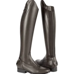 Reitstiefel Reprogress, Lederreitstiefel, Damen, Herren, Coffee Brown