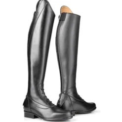 Reitstiefel Revolution, Lederreitstiefel, Damen, Herren, Absolute Black