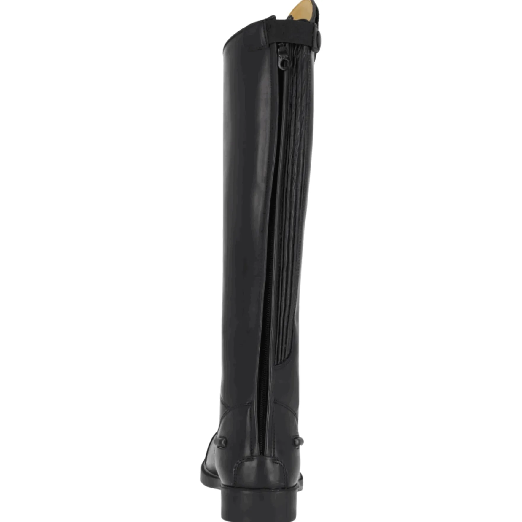 Reitstiefel Romy Junior, Lederreitstiefel, Mädchen, Damen, Schwarz