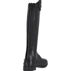 Reitstiefel Romy Junior, Lederreitstiefel, Mädchen, Damen, Schwarz