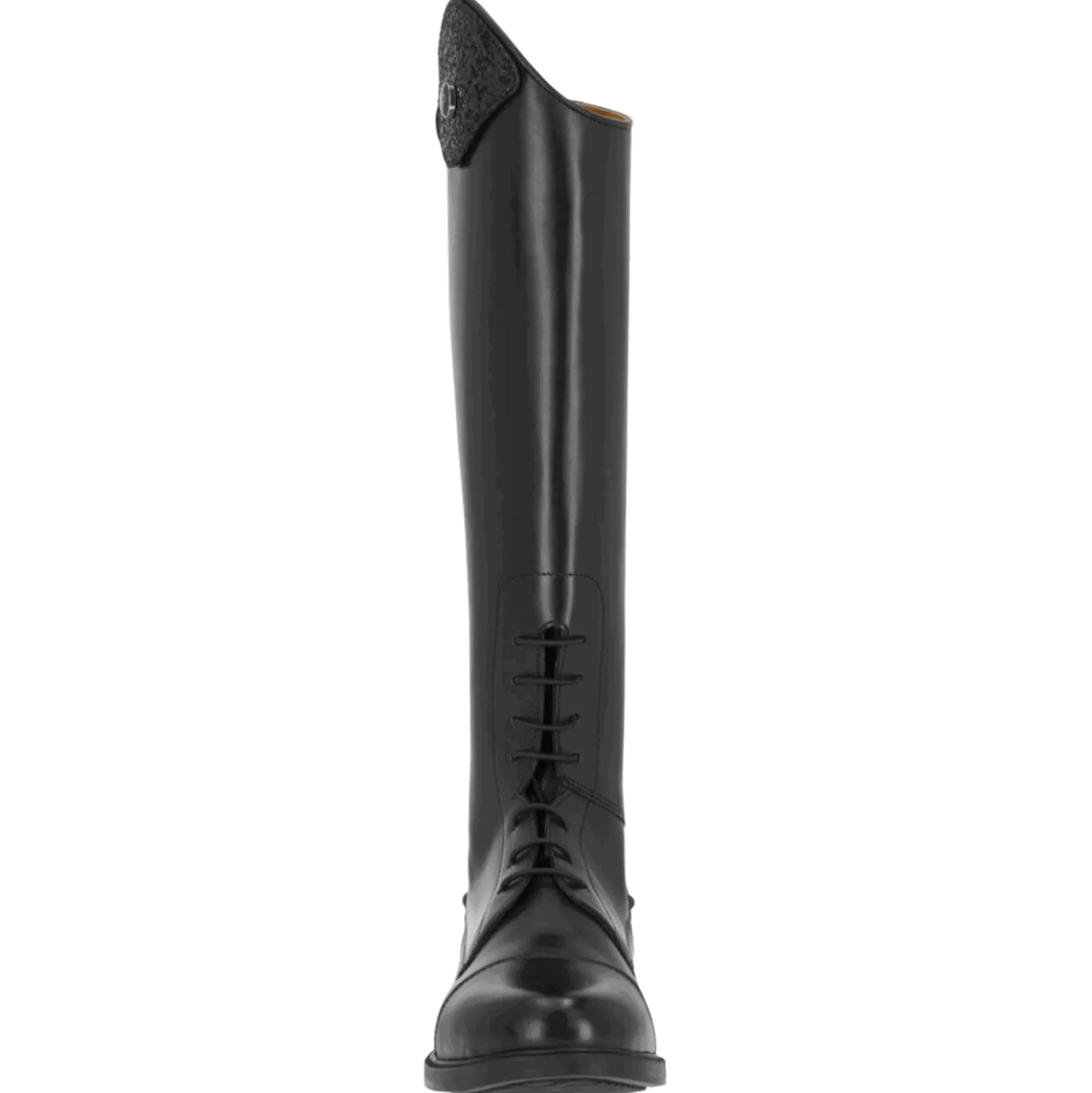 Reitstiefel Romy Junior, Lederreitstiefel, Mädchen, Damen, Schwarz