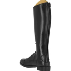 Reitstiefel Romy Junior, Lederreitstiefel, Mädchen, Damen, Schwarz