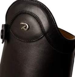 Reitstiefel Slim mit Schnürung, Lederreitstiefel, Damen, Herren, schwarz
