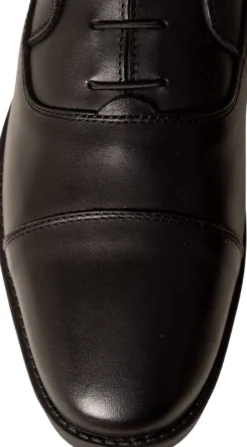 Reitstiefel Slim mit Schnürung, Lederreitstiefel, Damen, Herren, schwarz