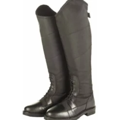 Reitstiefel Stockholm Winter, Winterreitstiefel, Damen, Herren, Schwarz
