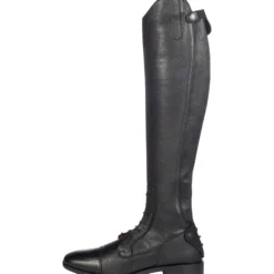 Reitstiefel Titanium Style, Lederreitstiefel, Damen, Herren, Schwarz
