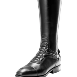 Reitstiefel Volare D09, Lederreitstiefel, Damen, Herren, Pisa Black